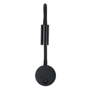 GloboStar® GOOSE 60878 Μοντέρνο Φωτιστικό Τοίχου – Απλίκα Ξενοδοχείου Bed Side LED 3W 300lm 36° AC 220-240V – Reading Light – Μ6.5 x Π15 x Υ24.5cm – Φυσικό Λευκό 4500K – Μαύρο