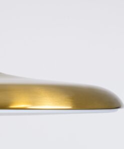 GloboStar® BARON 60887 Κρεμαστή Πλαφονιέρα Οροφής LED CCT 24W 2880lm 120° AC 220-240V – Εναλλαγή Φωτισμού μέσω Διακόπτη On/Off All In One Ψυχρό 6000k+Φυσικό 4500k+Θερμό 2700k Φ40 x Υ10cm – Χρυσό Πλατίνα – 3 Years Warranty