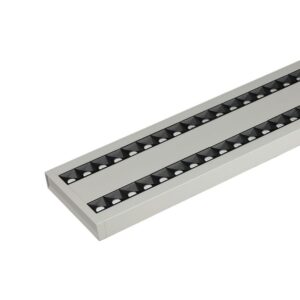 LED Γραμμικό Κρεμαστό Φωτιστικό Linkable Ασημί Up Down 60W Dimmable V-TAC PRO Samsung Chip 6600lm 120° UGR<6 Φυσικό Λευκό 4000K – 609