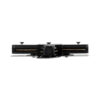 GloboStar® 2L-EUROTRACK 60909 Αντάπτορας +(Σταυρός) – Μονοφασικός 2 Καλωδίων για όλες τις Ράγες EUROTRACK AC 220-240V IP20 Μ10.7 x Π10.7 x Υ1.5cm – EUROTRACK® System 1L+1N – Θερμοπλαστικό – Μαύρο – 5 Χρόνια Εγγύηση