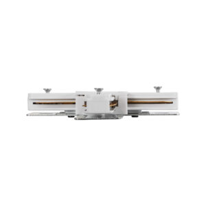 GloboStar® 2L-EUROTRACK 60910 Αντάπτορας +(Σταυρός) – Μονοφασικός 2 Καλωδίων για όλες τις Ράγες EUROTRACK AC 220-240V IP20 Μ10.7 x Π10.7 x Υ1.5cm – EUROTRACK® System 1L+1N – Θερμοπλαστικό – Λευκό – 5 Χρόνια Εγγύηση