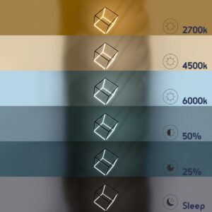 GloboStar® KIBOO 60929 Κρεμαστό Φωτιστικό Οροφής Design LED CCT 36W 4150lm 360° AC 220-240V – Εναλλαγή Φωτισμού μέσω Τηλεχειριστηρίου All In One Ψυχρό 6000k+Φυσικό 4500k+Θερμό 2700k Dimmable Μ40 x Π40 x Υ40cm – Μαύρο – 3 Years Warranty