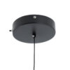 GLOBOSTAR® ZANE 60933 Κρεμαστό Φωτιστικό Design LED CCT 18W 2016lm 120° AC 220-240V IP20 – Εναλλαγή Φωτισμού μέσω Τηλεχειριστηρίου All In One Ψυχρό 6000k+Φυσικό 4500k+Θερμό 2700k Dimmable – Φ15 x Υ18cm – Μαύρο & Χρυσό – 3 Χρόνια Εγγύηση