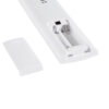 GLOBOSTAR® ZANE 60937 Κρεμαστό Φωτιστικό Design LED CCT 100W 11200lm 120° AC 220-240V IP20 – Εναλλαγή Φωτισμού μέσω Τηλεχειριστηρίου All In One Ψυχρό 6000k+Φυσικό 4500k+Θερμό 2700k Dimmable – Μ160 x Π15 x Υ18cm – Μαύρο & Χρυσό – 3 Χρόνια Εγγύηση