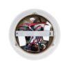 GloboStar® LADY-R 60940 Μοντέρνο Φωτιστικό Τοίχου – Απλίκα Ξενοδοχείου Bed Side LED 6W 600lm 36° & 360° AC 220-240V – Reading Light & 360° Κρυφός Φωτισμός – Φορτιστής USB 3A – Μ10.5 x Π10 x Υ18.5cm – Φυσικό Λευκό 4500K – Χρυσό Βούρτσας