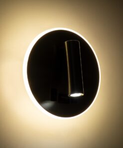 GloboStar® LADY-R 60941 Μοντέρνο Φωτιστικό Τοίχου – Απλίκα Ξενοδοχείου Bed Side LED 6W 600lm 36° & 360° AC 220-240V – Reading Light & 360° Κρυφός Φωτισμός – Φορτιστής USB 3A – Μ10.5 x Π10 x Υ18.5cm – Φυσικό Λευκό 4500K – Νίκελ Βούρτσας