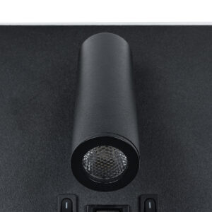 GloboStar® LADY-S 60943 Μοντέρνο Φωτιστικό Τοίχου – Απλίκα Ξενοδοχείου Bed Side LED 6W 600lm 36° & 360° AC 220-240V – Reading Light & Κρυφός Φωτισμός – Φορτιστής USB 3A – Μ15 x Π15 x Υ7cm – Φυσικό Λευκό 4500K – Μαύρο – 3 Χρόνια Εγγύηση