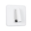 GloboStar® LADY-S 60943 Μοντέρνο Φωτιστικό Τοίχου – Απλίκα Ξενοδοχείου Bed Side LED 6W 600lm 36° & 360° AC 220-240V – Reading Light & Κρυφός Φωτισμός – Φορτιστής USB 3A – Μ15 x Π15 x Υ7cm – Φυσικό Λευκό 4500K – Λευκό – 3 Χρόνια Εγγύηση