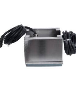 GloboStar® CYBOLITHOS 60946 Χωνευτό Φωτιστικό Σποτ Δαπέδου LED 2W 200lm 120° DC 24V Αδιάβροχο IP68 IK06 Μ10 x Π10 x Υ8cm Μπλε Dimmable – Tempered Γαλακτερό Γυαλί & Ανοξείδωτο Ατσάλι – Bridgelux Chip – 3 Χρόνια Εγγύηση