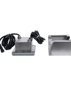 GloboStar® CYBOLITHOS 60946 Χωνευτό Φωτιστικό Σποτ Δαπέδου LED 2W 200lm 120° DC 24V Αδιάβροχο IP68 IK06 Μ10 x Π10 x Υ8cm Μπλε Dimmable – Tempered Γαλακτερό Γυαλί & Ανοξείδωτο Ατσάλι – Bridgelux Chip – 3 Χρόνια Εγγύηση