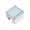 GloboStar® CYBOLITHOS 60947 Χωνευτό Φωτιστικό Σποτ Δαπέδου LED 2W 265lm 120° DC 24V Αδιάβροχο IP68 IK06 Μ10 x Π10 x Υ8cm 4500K Dimmable – Tempered Γαλακτερό Γυαλί & Ανοξείδωτο Ατσάλι – Bridgelux Chip – 3 Χρόνια Εγγύηση