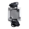 GloboStar® CYBOLITHOS 60947 Χωνευτό Φωτιστικό Σποτ Δαπέδου LED 2W 265lm 120° DC 24V Αδιάβροχο IP68 IK06 Μ10 x Π10 x Υ8cm 4500K Dimmable – Tempered Γαλακτερό Γυαλί & Ανοξείδωτο Ατσάλι – Bridgelux Chip – 3 Χρόνια Εγγύηση