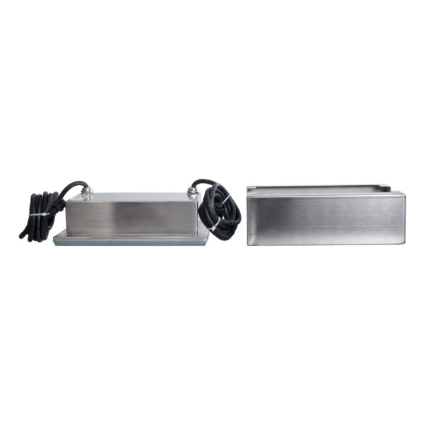GloboStar® CYBOLITHOS 60949 Χωνευτό Φωτιστικό Σποτ Δαπέδου LED 4W 520lm 120° DC 24V Αδιάβροχο IP68 IK06 Μ20 x Π10 x Υ8cm 2700K Dimmable – Tempered Γαλακτερό Γυαλί & Ανοξείδωτο Ατσάλι – Bridgelux Chip – 3 Χρόνια Εγγύηση
