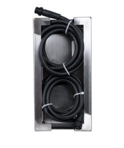 GloboStar® CYBOLITHOS 60953 Χωνευτό Φωτιστικό Σποτ Δαπέδου LED 4W 400lm 120° DC 24V Αδιάβροχο IP68 IK06 Μ20 x Π10 x Υ8cm RGB Dimmable – Tempered Γαλακτερό Γυαλί & Ανοξείδωτο Ατσάλι – Bridgelux Chip – 3 Χρόνια Εγγύηση