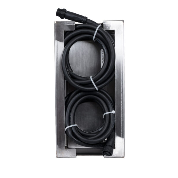 GloboStar® CYBOLITHOS 60953 Χωνευτό Φωτιστικό Σποτ Δαπέδου LED 4W 400lm 120° DC 24V Αδιάβροχο IP68 IK06 Μ20 x Π10 x Υ8cm RGB Dimmable – Tempered Γαλακτερό Γυαλί & Ανοξείδωτο Ατσάλι – Bridgelux Chip – 3 Χρόνια Εγγύηση