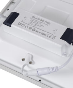 GloboStar® ZEUS 60972 Χωνευτό LED Panel 120x30cm 48W 7200lm 120° CRI≥86Ra UGR<19 Anti-Glare Shield Diffuser AC 220-240V IP44 Μ60 x Π60 x Υ3.3cm - Φυσικό Λευκό 4500K - Bridgelux High Lumen Chips - TÜV Certified Driver - 5 Years Warranty