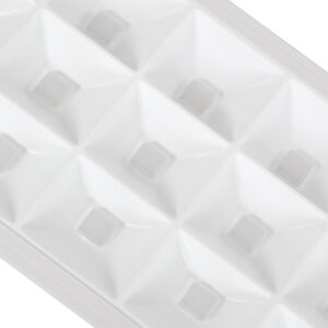 GloboStar® ZEUS 60972 Χωνευτό LED Panel 120x30cm 48W 7200lm 120° CRI≥86Ra UGR<19 Anti-Glare Shield Diffuser AC 220-240V IP44 Μ60 x Π60 x Υ3.3cm - Φυσικό Λευκό 4500K - Bridgelux High Lumen Chips - TÜV Certified Driver - 5 Years Warranty