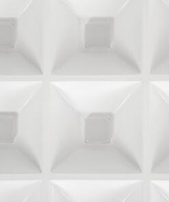 GloboStar® ZEUS 60973 Χωνευτό LED Panel 120x30cm 48W 6960lm 120° CRI≥86Ra UGR<19 Anti-Glare Shield Diffuser AC 220-240V IP44 Μ60 x Π60 x Υ3.3cm - Θερμό Λευκό 2700K - Bridgelux High Lumen Chips - TÜV Certified Driver - 5 Years Warranty