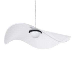 GloboStar® ACRYLICA 60975 Κρεμαστό Φωτιστικό Οροφής Design LED CCT 20W 2240lm 360° AC 220-240V – Εναλλαγή Φωτισμού μέσω Διακόπτη On/Off All In One Ψυχρό 6000k+Φυσικό 4500k+Θερμό 2700k Φ60cm – Μαύρο με Διάφανο Laser Designed Plexiglass – 3 Years Warranty