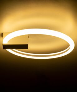 GloboStar® CINDERELLA 60977 Φωτιστικό Οροφής Δαχτυλίδι-Κύκλος LED CCT 16W 1792lm 360° AC 220-240V – Εναλλαγή Φωτισμού μέσω Διακόπτη On/Off All In One Ψυχρό 6000k+Φυσικό 4500k+Θερμό 2700k Φ28cm – Λευκό – 3 Years Warranty