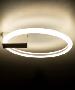 GloboStar® CINDERELLA 60977 Φωτιστικό Οροφής Δαχτυλίδι-Κύκλος LED CCT 16W 1792lm 360° AC 220-240V – Εναλλαγή Φωτισμού μέσω Διακόπτη On/Off All In One Ψυχρό 6000k+Φυσικό 4500k+Θερμό 2700k Φ28cm – Λευκό – 3 Years Warranty