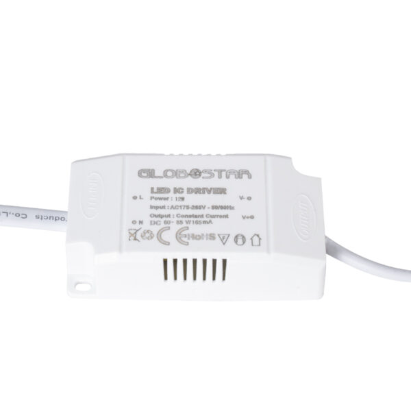 GloboStar® LEXIS JOINT 60989 Χωνευτό LED Κινούμενο Spot Downlight 12W 1140lm 45° AC 220-240V IP44 Φ15.8cm x Υ4.1cm – Στρόγγυλο – Λευκό – Θερμό Λευκό 2700K – Bridgelux Chip – TÜV Certified Driver – 5 Years Warranty