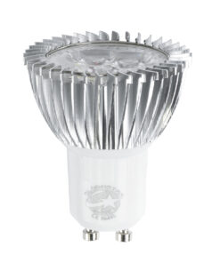 GloboStar® 76041 Σποτ LED GU10 MR16 3W 280m 45° AC 220-240V IP20 Φ5 x Υ5.5cm Φυσικό Λευκό 4500K Dimmable – 3 Χρόνια Εγγύηση