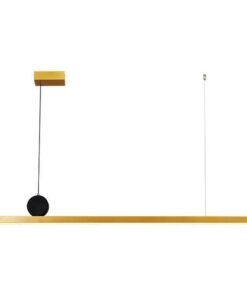 ΦΩΤΙΣΤΙΚΟ ΓΡΑΜΜΙΚΟ ΜΟΝΟΦΩΤΟ LED 25W ΧΡΥΣΟ ΜΑΥΡΟ 3 CCT EUROLAMP – 144-16025