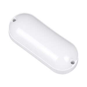 GloboStar® HOMIE 61000 LED Πλαφονιέρα Οροφής – Τοίχου Οβάλ 11W 960lm 150° AC 220-240V Αδιάβροχο IP65 Μ17 x Π7 x Υ4.5cm Ψυχρό Λευκό 6000K – 3 Years Warranty