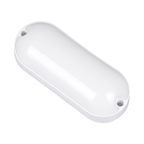 GloboStar® HOMIE 61000 LED Πλαφονιέρα Οροφής – Τοίχου Οβάλ 11W 960lm 150° AC 220-240V Αδιάβροχο IP65 Μ17 x Π7 x Υ4.5cm Ψυχρό Λευκό 6000K – 3 Years Warranty
