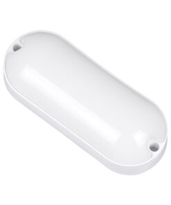 GloboStar® HOMIE 61002 LED Πλαφονιέρα Οροφής – Τοίχου Οβάλ 11W 918lm 150° AC 220-240V Αδιάβροχο IP65 Μ17 x Π7 x Υ4.5cm Θερμό Λευκό 2700K – 3 Years Warranty