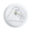 GloboStar® CELANO 61005 LED Πλαφονιέρα Οροφής Στρόγγυλη Φ26 20W 2000lm 120° AC 220-240V Αδιάβροχη IP54 Φ26 x Υ6cm Ψυχρό Λευκό 6000K – 3 Χρόνια Εγγύηση