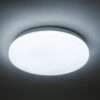 GloboStar® CELANO 61005 LED Πλαφονιέρα Οροφής Στρόγγυλη Φ26 20W 2000lm 120° AC 220-240V Αδιάβροχη IP54 Φ26 x Υ6cm Ψυχρό Λευκό 6000K – 3 Χρόνια Εγγύηση