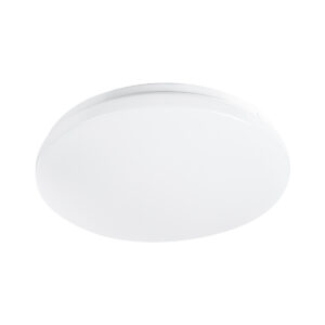 GloboStar® CELANO 61007 LED Πλαφονιέρα Οροφής Στρόγγυλη Φ26 20W 1800lm 120° AC 220-240V Αδιάβροχη IP54 Φ26 x Υ6cm Θερμό Λευκό 2700K – 3 Χρόνια Εγγύηση