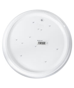 GloboStar® CELANO 61007 LED Πλαφονιέρα Οροφής Στρόγγυλη Φ26 20W 1800lm 120° AC 220-240V Αδιάβροχη IP54 Φ26 x Υ6cm Θερμό Λευκό 2700K – 3 Χρόνια Εγγύηση