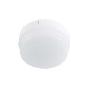 GloboStar® REVANO 61011 LED Πλαφονιέρα Οροφής Στρόγγυλη Φ12 12W 1200lm 180° AC 220-240V Αδιάβροχη IP54 Φ12 x Υ4.5cm Ψυχρό Λευκό 6000K – 2 Χρόνια Εγγύηση