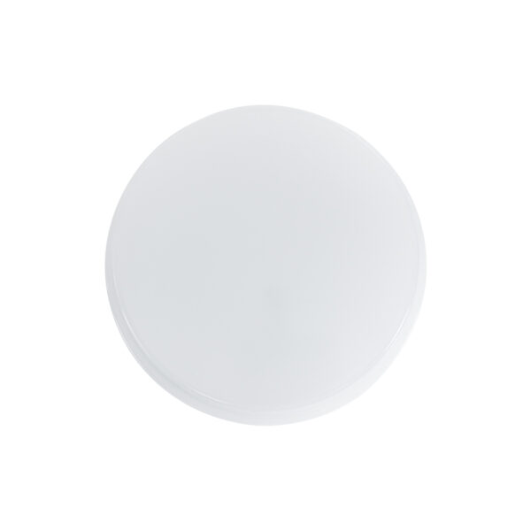 GloboStar® REVANO 61011 LED Πλαφονιέρα Οροφής Στρόγγυλη Φ12 12W 1200lm 180° AC 220-240V Αδιάβροχη IP54 Φ12 x Υ4.5cm Ψυχρό Λευκό 6000K – 2 Χρόνια Εγγύηση