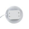 GloboStar® REVANO 61011 LED Πλαφονιέρα Οροφής Στρόγγυλη Φ12 12W 1200lm 180° AC 220-240V Αδιάβροχη IP54 Φ12 x Υ4.5cm Ψυχρό Λευκό 6000K – 2 Χρόνια Εγγύηση