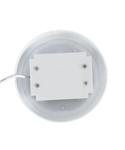 GloboStar® REVANO 61011 LED Πλαφονιέρα Οροφής Στρόγγυλη Φ12 12W 1200lm 180° AC 220-240V Αδιάβροχη IP54 Φ12 x Υ4.5cm Ψυχρό Λευκό 6000K – 2 Χρόνια Εγγύηση