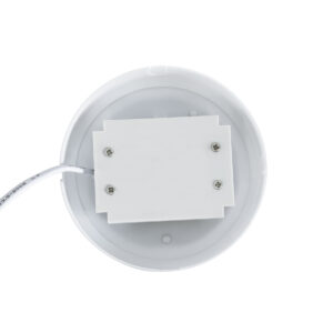 GloboStar® REVANO 61011 LED Πλαφονιέρα Οροφής Στρόγγυλη Φ12 12W 1200lm 180° AC 220-240V Αδιάβροχη IP54 Φ12 x Υ4.5cm Ψυχρό Λευκό 6000K – 2 Χρόνια Εγγύηση