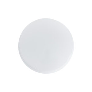 GloboStar® REVANO 61013 LED Πλαφονιέρα Οροφής Στρόγγυλη Φ12 12W 1080lm 180° AC 220-240V Αδιάβροχη IP54 Φ12 x Υ4.5cm Θερμό Λευκό 2700K – 2 Χρόνια Εγγύηση