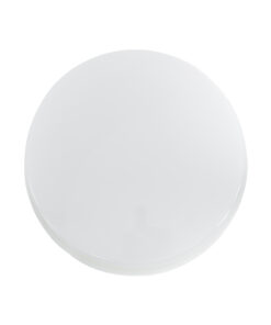 GloboStar® REVANO 61014 LED Πλαφονιέρα Οροφής Στρόγγυλη Φ17 15W 1500lm 180° AC 220-240V Αδιάβροχη IP54 Φ17 x Υ5cm Ψυχρό Λευκό 6000K – 2 Χρόνια Εγγύηση