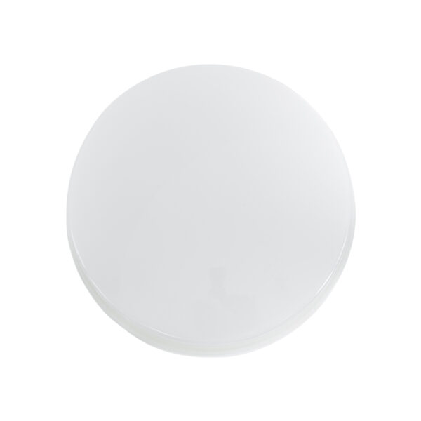 GloboStar® REVANO 61014 LED Πλαφονιέρα Οροφής Στρόγγυλη Φ17 15W 1500lm 180° AC 220-240V Αδιάβροχη IP54 Φ17 x Υ5cm Ψυχρό Λευκό 6000K – 2 Χρόνια Εγγύηση