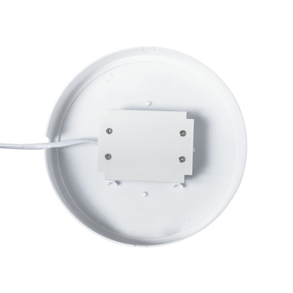 GloboStar® REVANO 61014 LED Πλαφονιέρα Οροφής Στρόγγυλη Φ17 15W 1500lm 180° AC 220-240V Αδιάβροχη IP54 Φ17 x Υ5cm Ψυχρό Λευκό 6000K – 2 Χρόνια Εγγύηση
