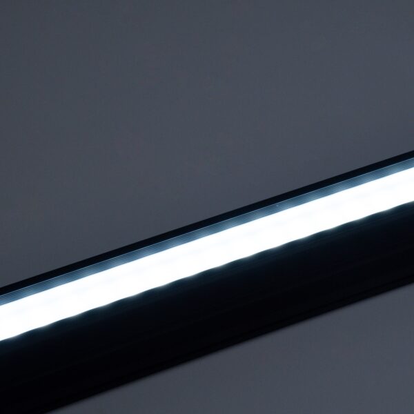 GloboStar® MARKET 61020-P Γραμμικό Κρεμαστό Φωτιστικό Linear LED 18W 2230lm 60° AC 220-240V Μ120 x Π2 x Υ4cm Ψυχρό Λευκό 6000K – Μαύρο – 3 Years Warranty