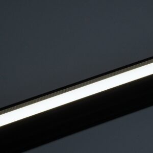 GloboStar® MARKET 61020-S Γραμμικό Φωτιστικό Οροφής Linear LED 18W 2230lm 60° AC 220-240V Μ120 x Π2 x Υ4cm Ψυχρό Λευκό 6000K – Μαύρο – 3 Years Warranty