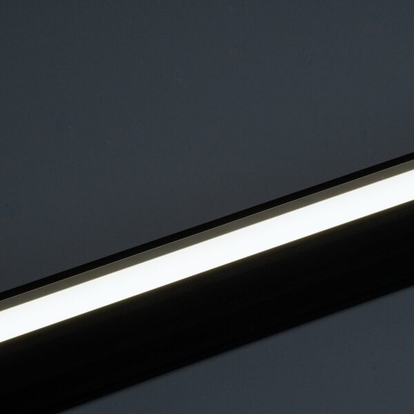 GloboStar® MARKET 61020-S Γραμμικό Φωτιστικό Οροφής Linear LED 18W 2230lm 60° AC 220-240V Μ120 x Π2 x Υ4cm Ψυχρό Λευκό 6000K – Μαύρο – 3 Years Warranty