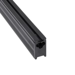 GloboStar® OFFICE 61025-S Γραμμικό Φωτιστικό Οροφής Linear LED 18W 2170lm 120° AC 220-240V Μ120 x Π2 x Υ4cm Θερμό Λευκό 2700K – Μαύρο – 3 Years Warranty