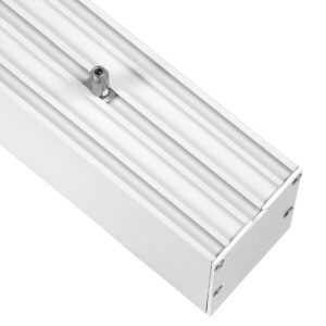 GloboStar® ORION 61031-S Γραμμικό Φωτιστικό Οροφής Linear LED CCT 72W 8600lm 120° AC 220-240V Μ120 x Π5.5 x Υ7cm – Εναλλαγή Φωτισμού μέσω Τηλεχειριστηρίου All In One Ψυχρό 6000k+Φυσικό 4500k+Θερμό 2700k Dimmable – Λευκό – 3 Years Warranty