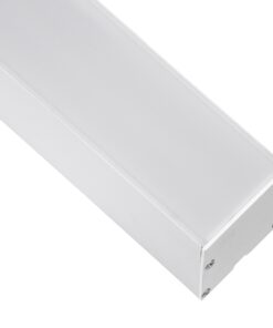 GloboStar® ORION 61031-S Γραμμικό Φωτιστικό Οροφής Linear LED CCT 72W 8600lm 120° AC 220-240V Μ120 x Π5.5 x Υ7cm – Εναλλαγή Φωτισμού μέσω Τηλεχειριστηρίου All In One Ψυχρό 6000k+Φυσικό 4500k+Θερμό 2700k Dimmable – Λευκό – 3 Years Warranty
